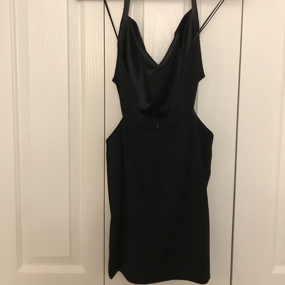 JAY GODFREY Black mini halter dress, NWT. - Picture 4 of 10